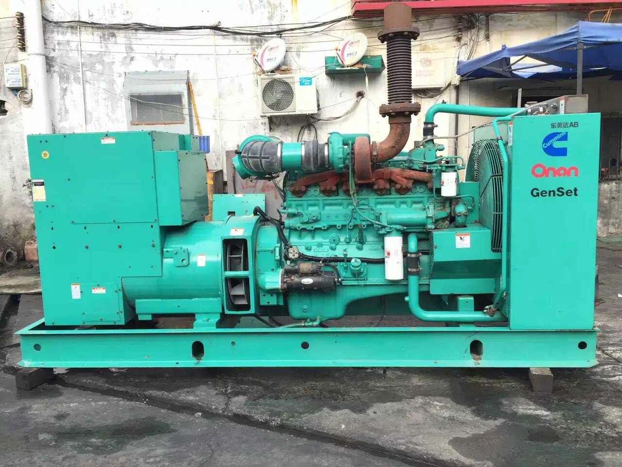 平顶山租赁发电机-柴油发电机不正常冒烟的原因